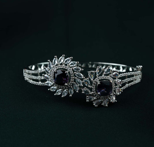 Iris Royal Purple Sunburst AD Bypass Openable Kada